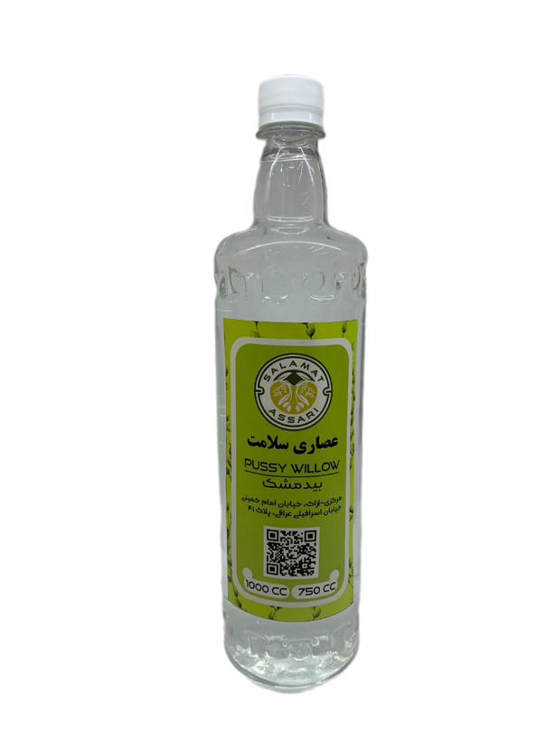 عرق بیدمشک ارگانیک ۱ لیتر ۱۰۰۰میل طبیعی سلامت