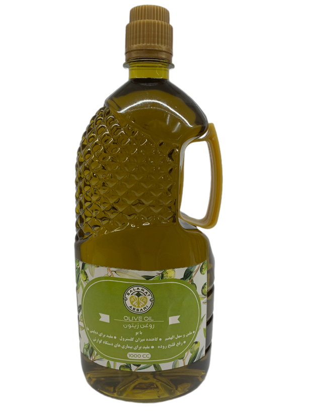روغن زیتون ارگانیک ۱ لیتری ۱۰۰۰میل طبیعی با بو سلامت