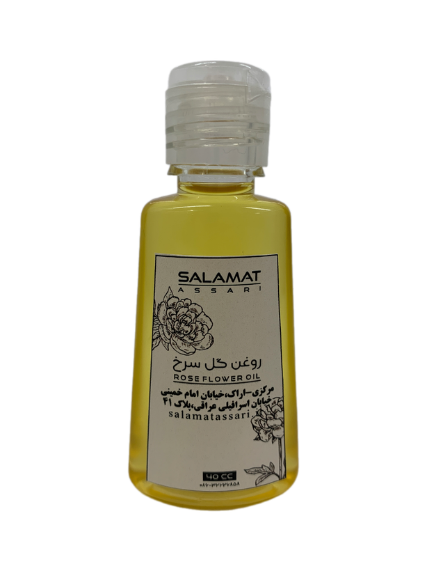 روغن گل سرخ ارگانیک ۴۰میل طبیعی سلامت