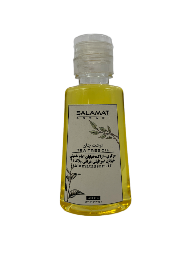 روغن درخت چای ارگانیک ۴۰میل طبیعی سلامت