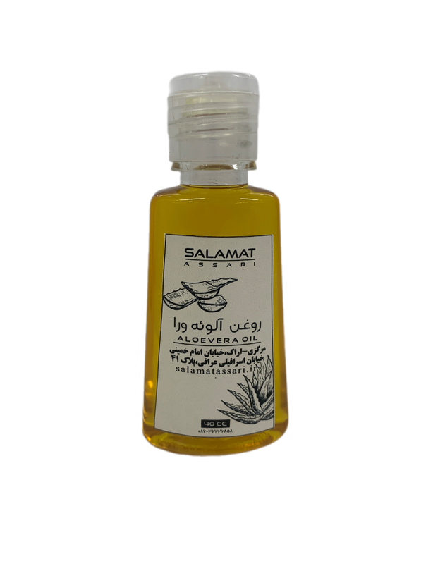 روغن آلوئه ورا ارگانیک ۴۰میل طبیعی سلامت
