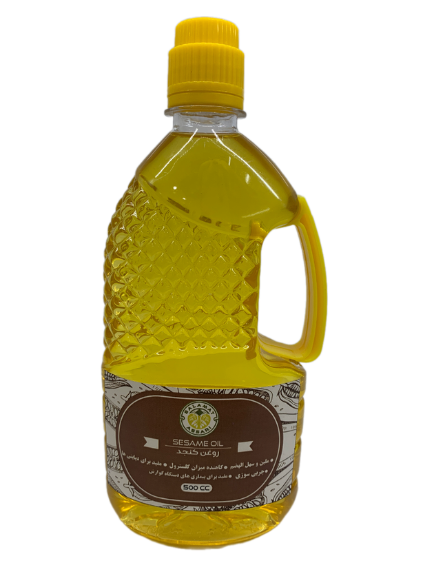 روغن کنجد ارگانیک نیم لیتری ۵۰۰میل طبیعی سلامت
