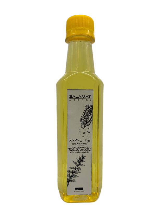 روغن کنجد ارگانیک ۲۵۰میل طبیعی سلامت