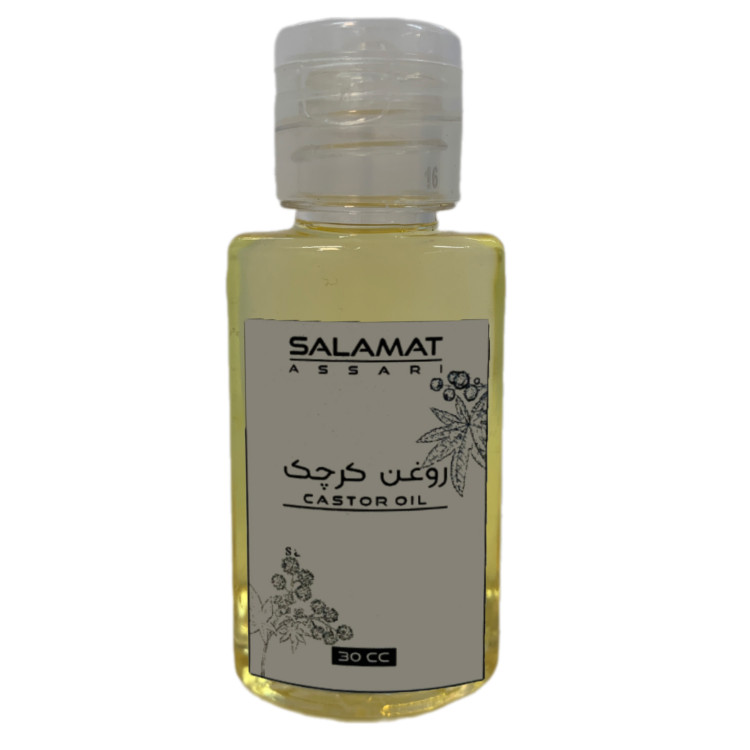 روغن کرچک ارگانیک ۳۰میل طبیعی سلامت